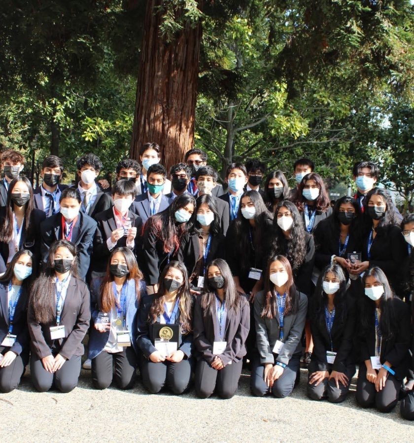 Amador Valley DECA business club members and officers attends the Norcal Career Development Conference with 11 other schools.