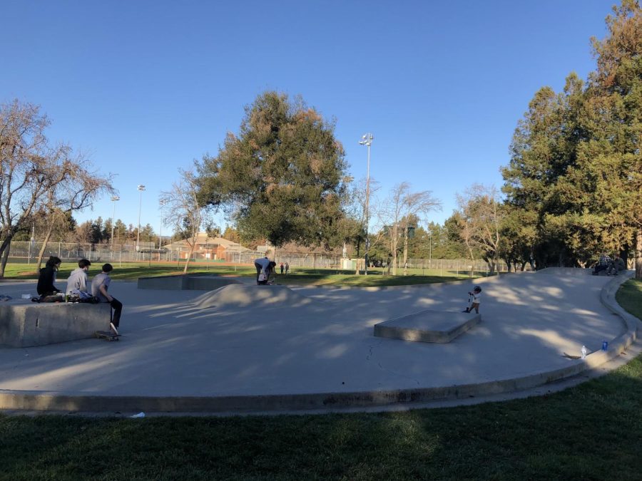 People of all ages visit the Ken Mercer skatepark to try new tricks and spend time with friends.