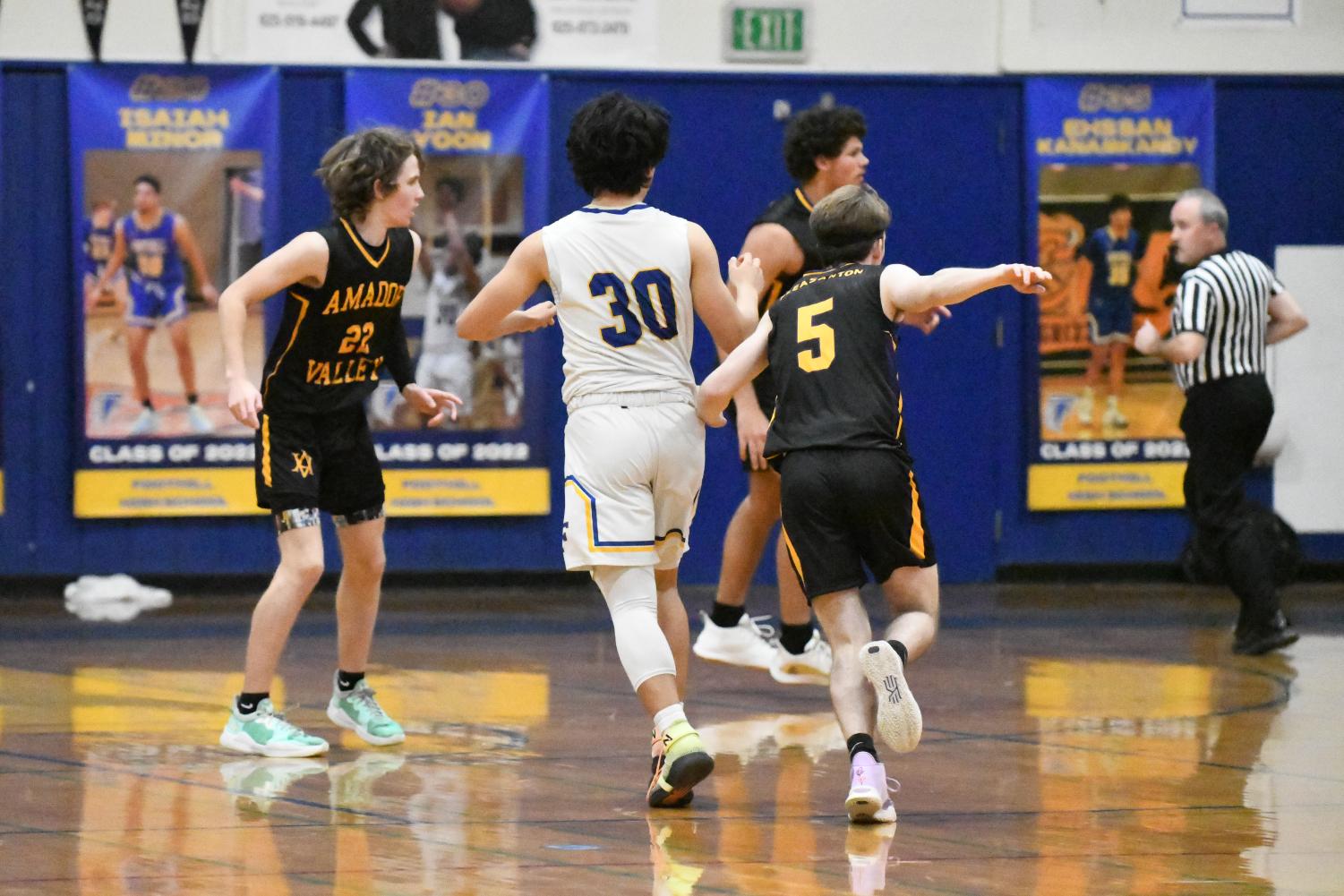Photo Gallery - Amador Valley Boys Basketball sweeps Foothill in rivalry game