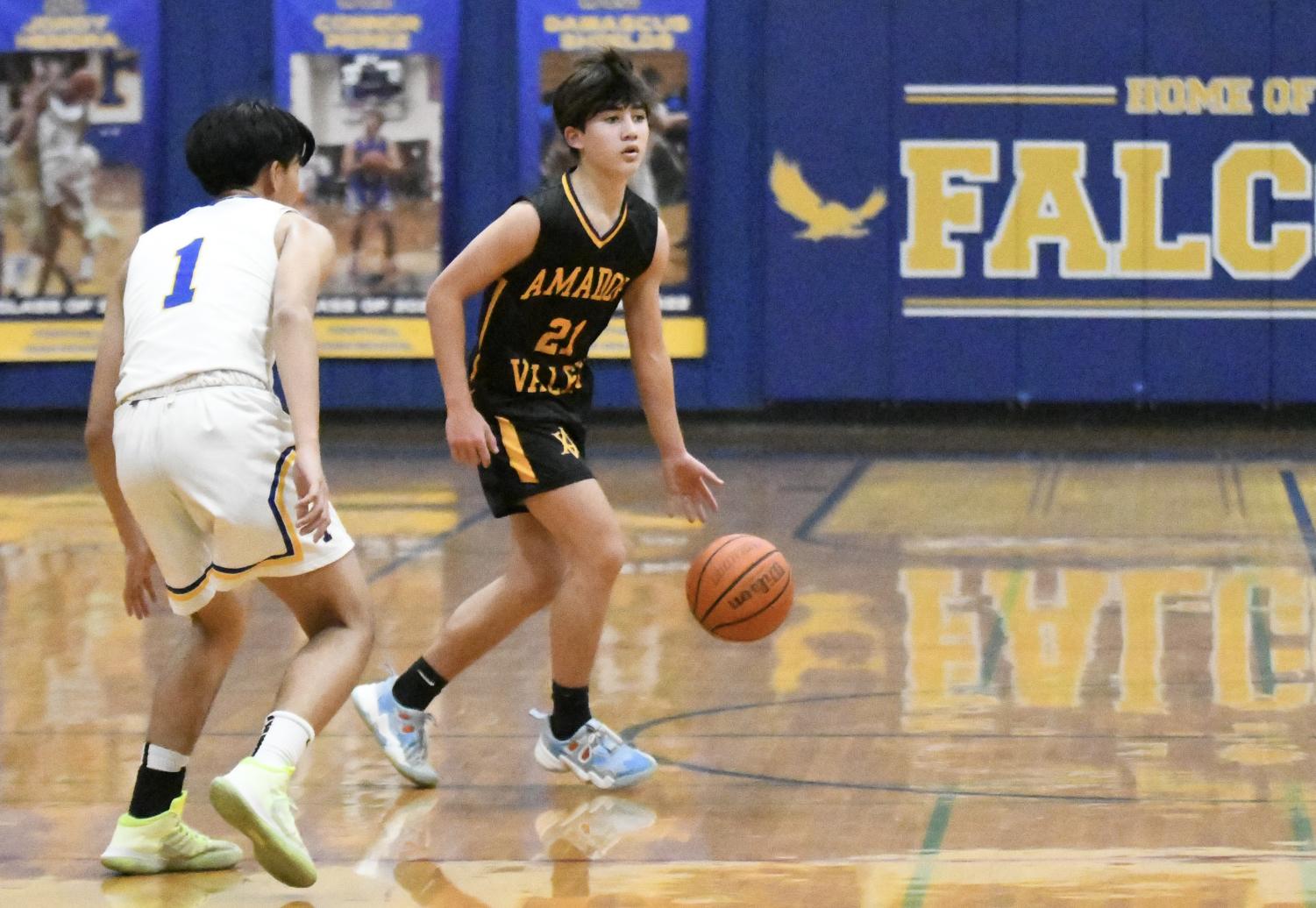 Photo Gallery - Amador Valley Boys Basketball sweeps Foothill in rivalry game