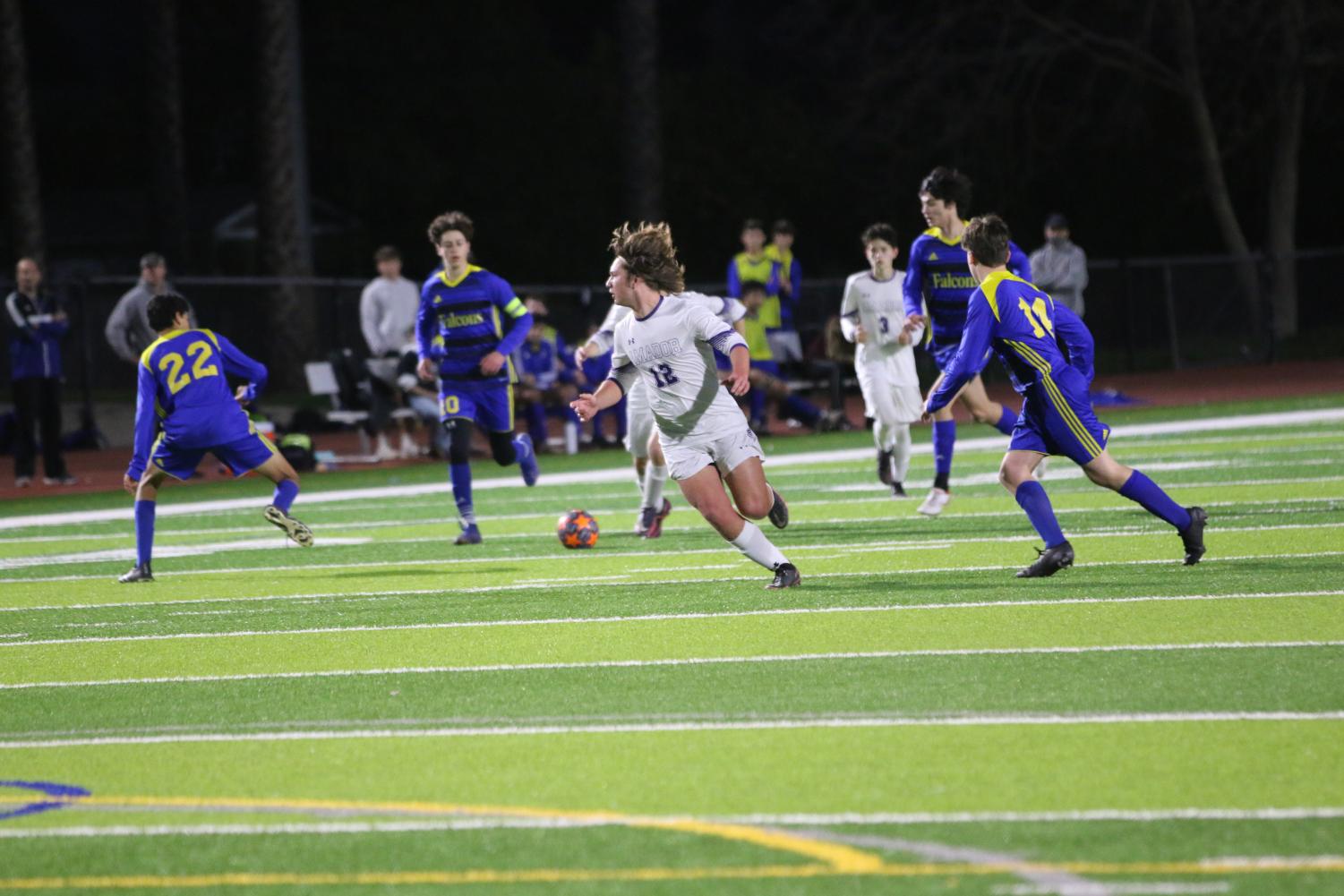 Amador Varsity Boys Soccer closes season against Foothill