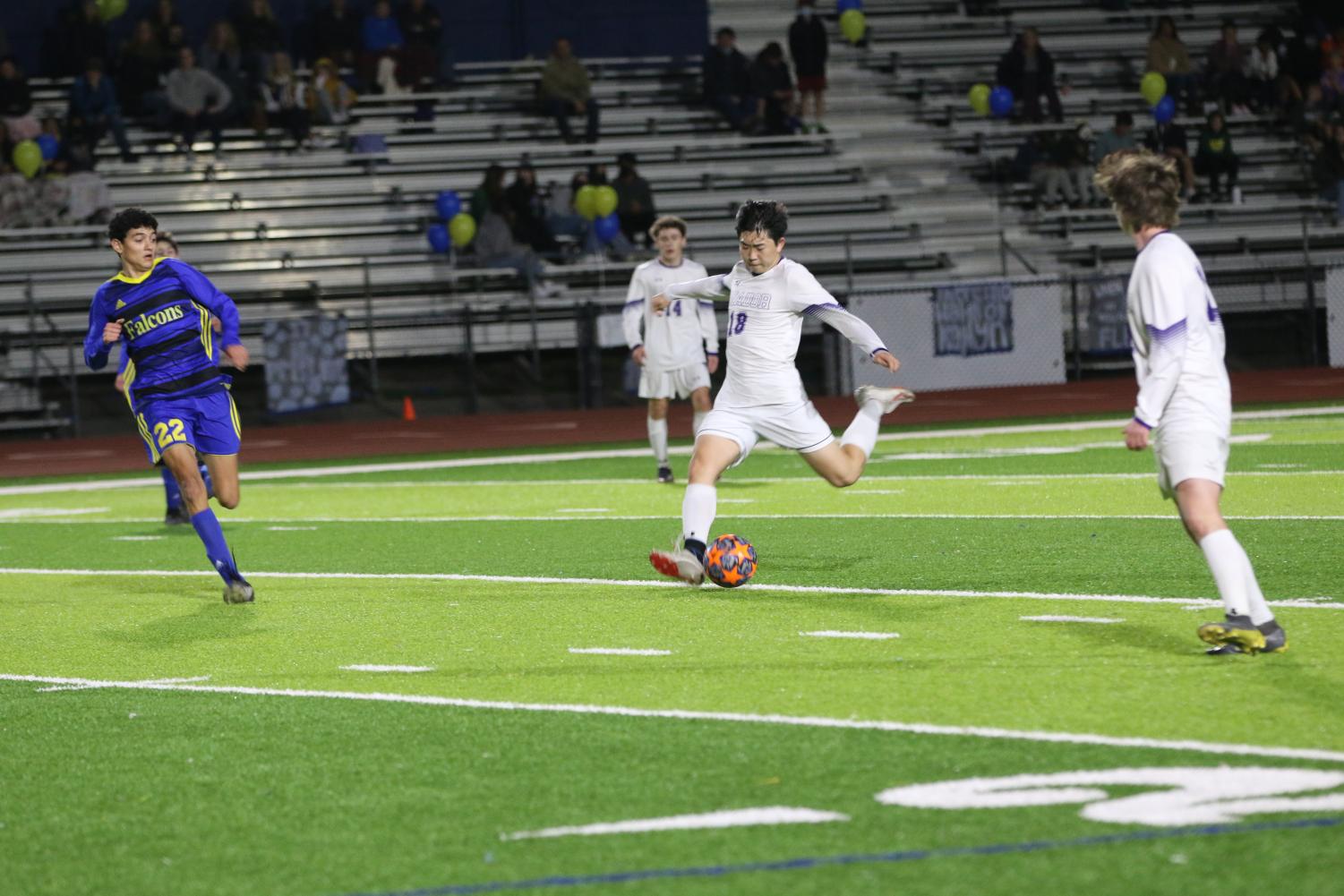 Amador Varsity Boys Soccer closes season against Foothill