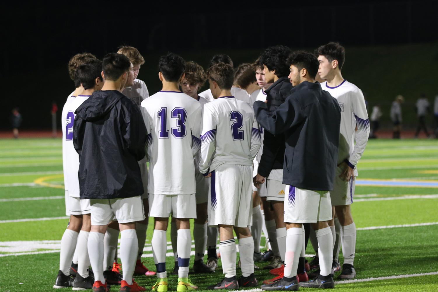 Amador Varsity Boys Soccer closes season against Foothill