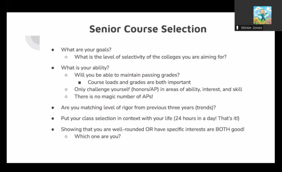 With the scheduling window open on Q, juniors have to choose the courses that will best benefit them and their extracurricular schedule.