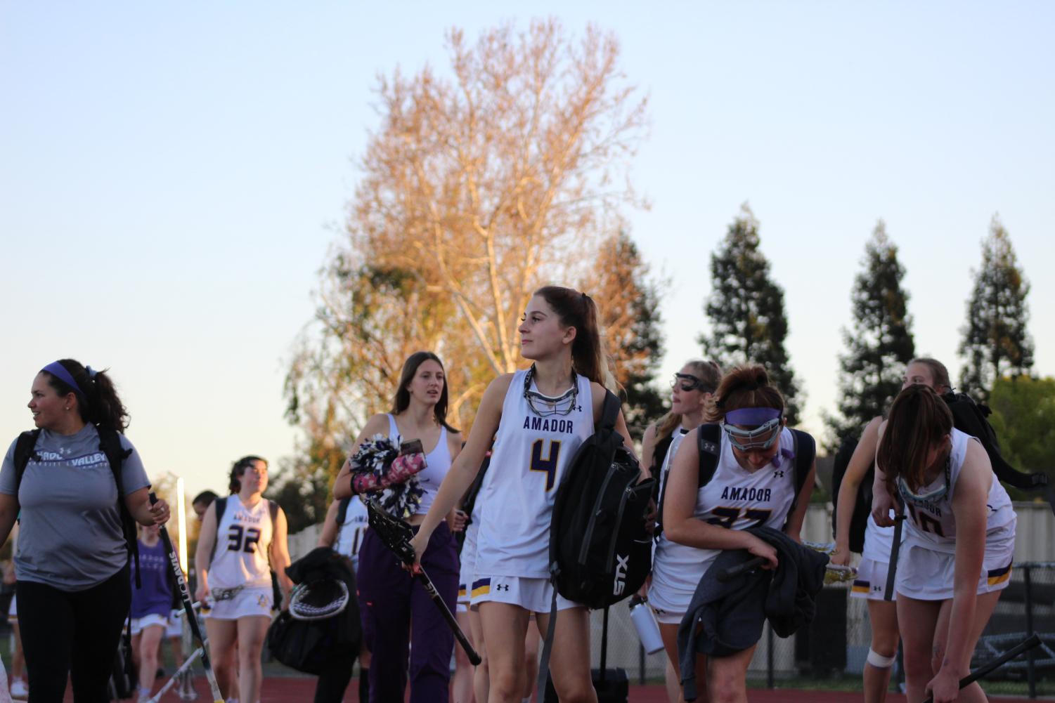 Girls lacrosse ends game with a win against Piedmont