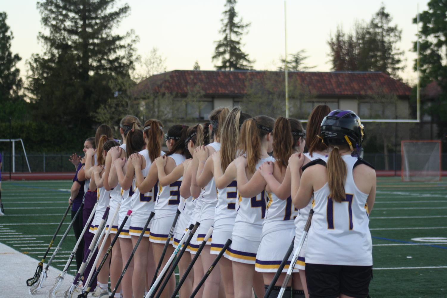 Girls lacrosse ends game with a win against Piedmont