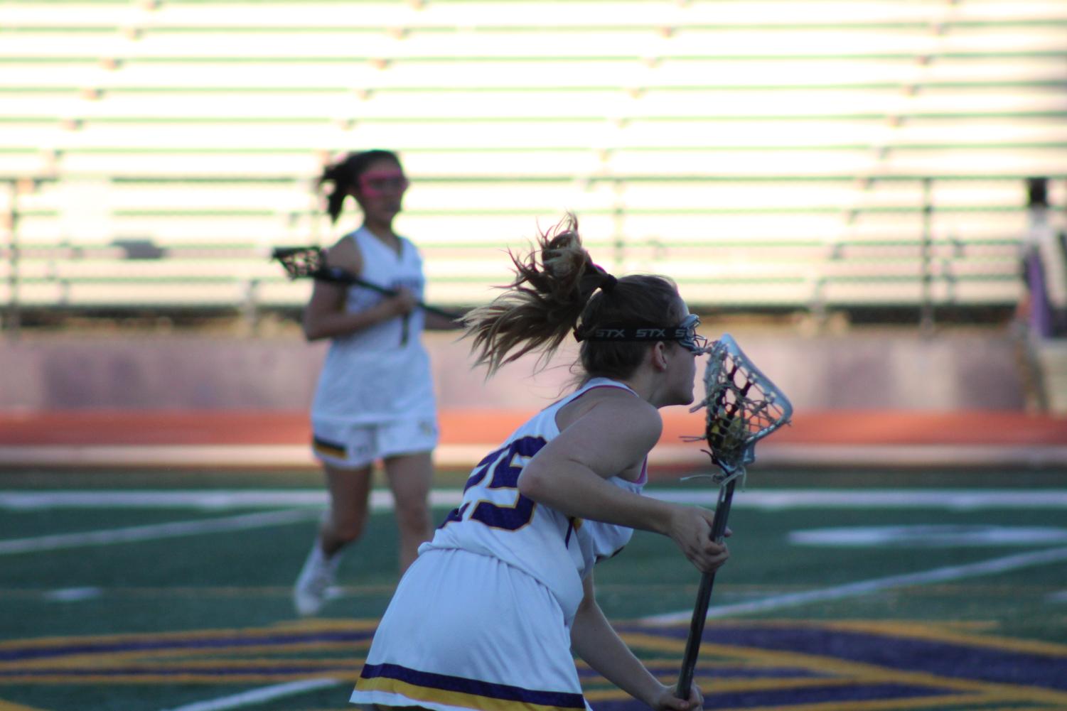 Girls lacrosse ends game with a win against Piedmont