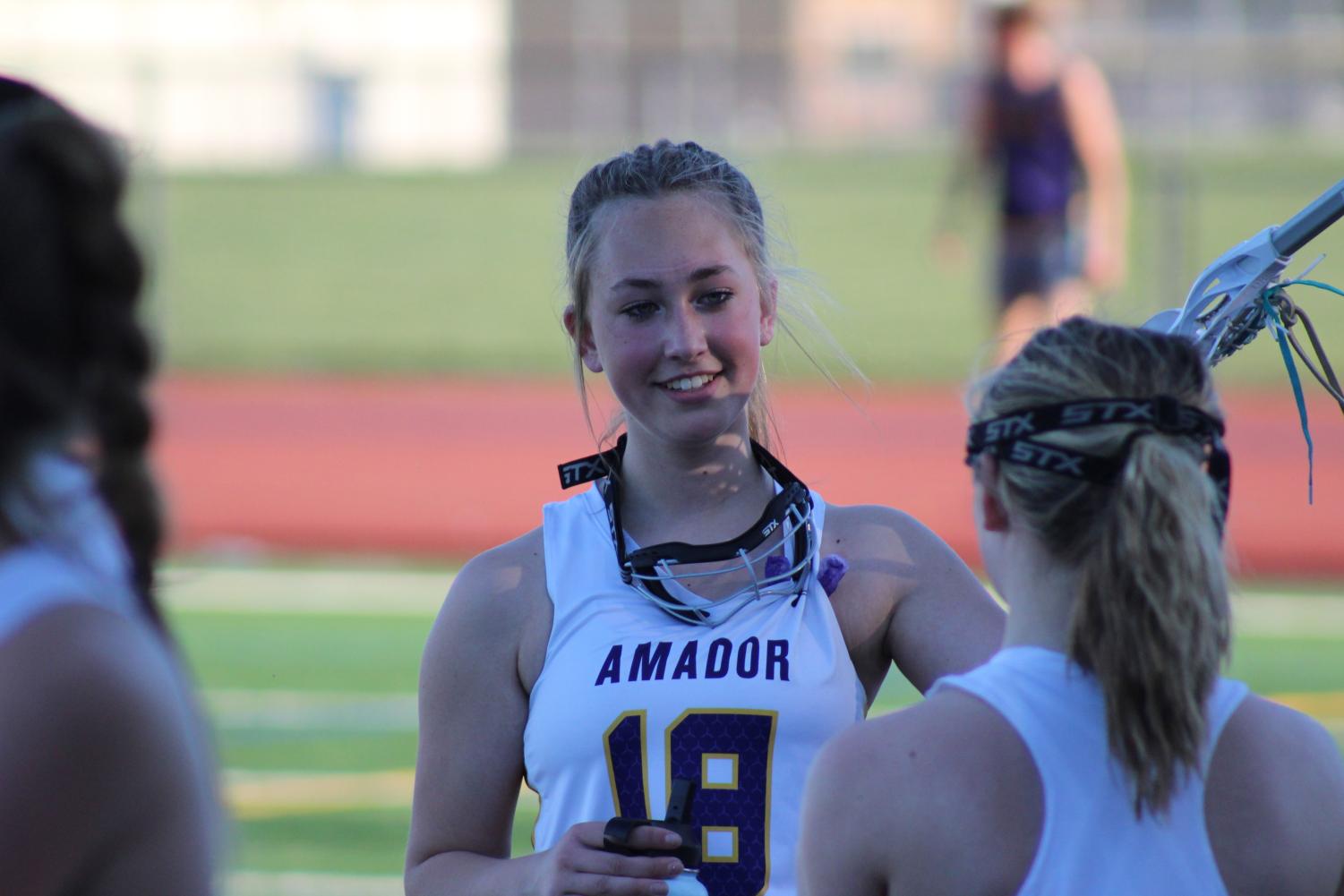 Girls lacrosse ends game with a win against Piedmont