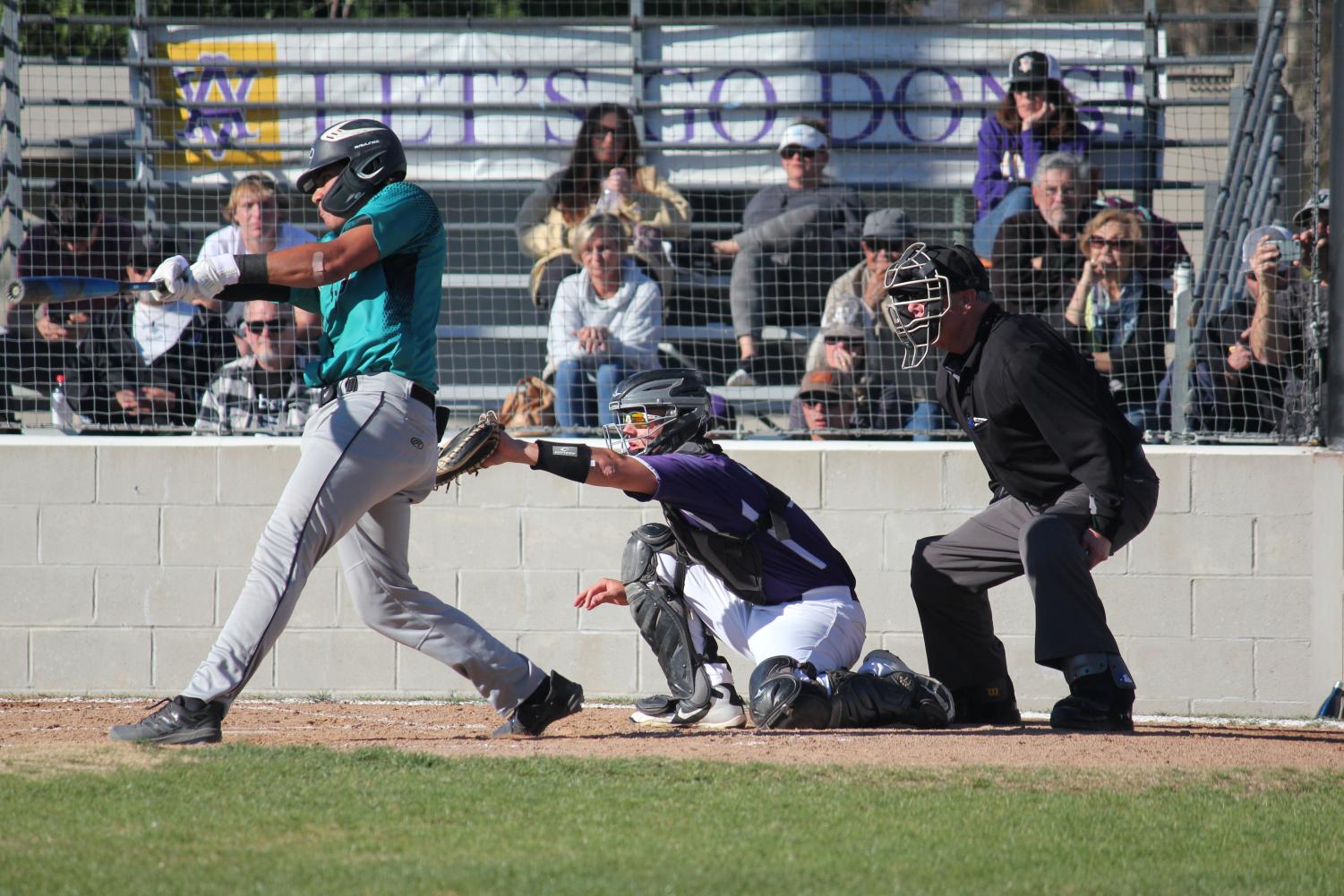 Amador varsity baseball takes a win on Deer Valley 11-2