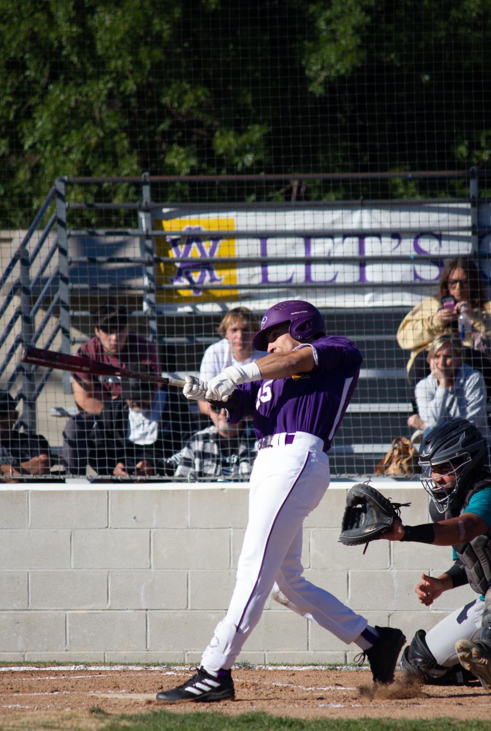Amador varsity baseball takes a win on Deer Valley 11-2