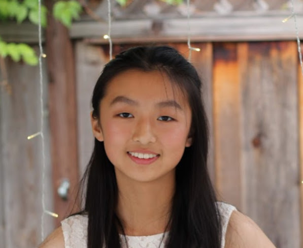 April Gong ('23) smiles for the camera.