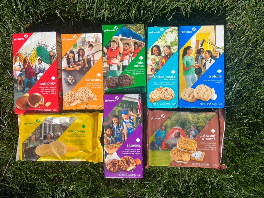 Here are the eight original Girl Scout cookie flavors being sold this season by local Pleasanton troops. 
