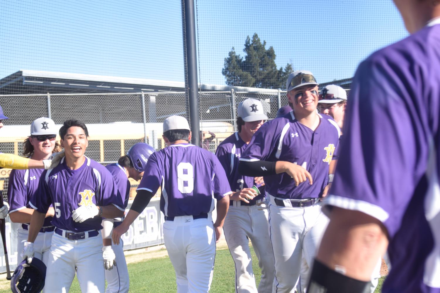 Amador varsity baseball takes a win on Deer Valley 11-2