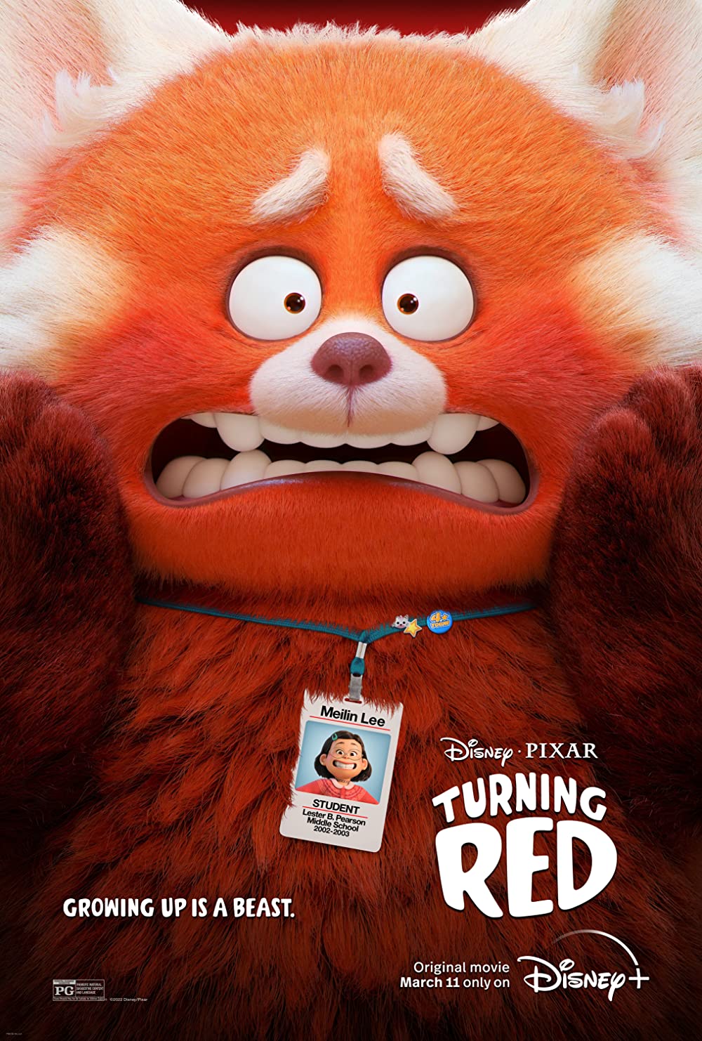 Pixar's Turning Red - Official Teaser Trailer (2022) Rosalie Chiang 