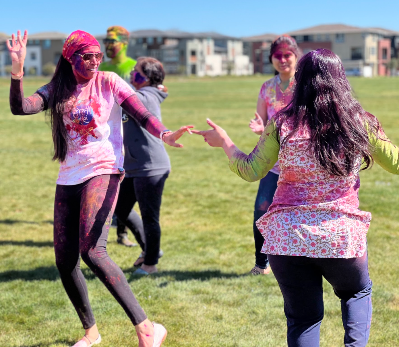 Indian communities celebrate Holi, the Festival of Colors