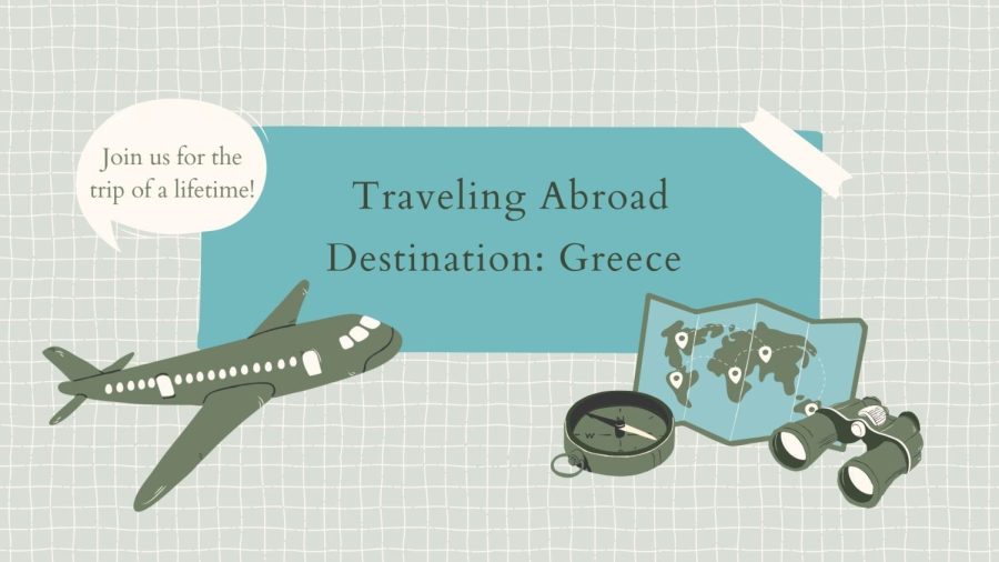Amador students have the opportunity to travel to Greece and other countries.