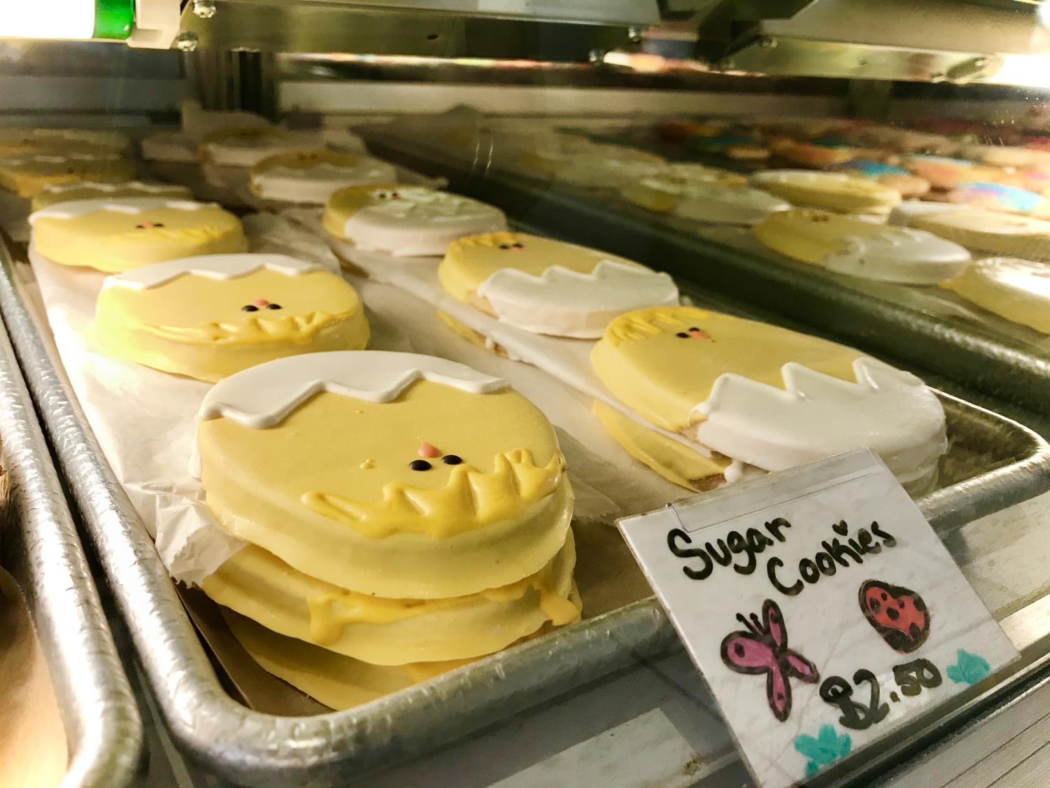 Stores downtown celebrate Easter and the arrival of spring