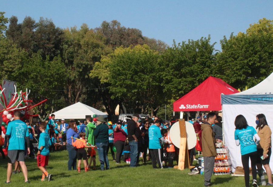 Companies such as Baird Orthodontics and State Farm sponsored the run, and set up booths for participants and their families to walk around after the races were over.