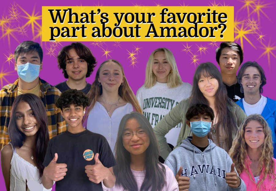 This month, journalists surveyed Amador students about their favorite areas of school.