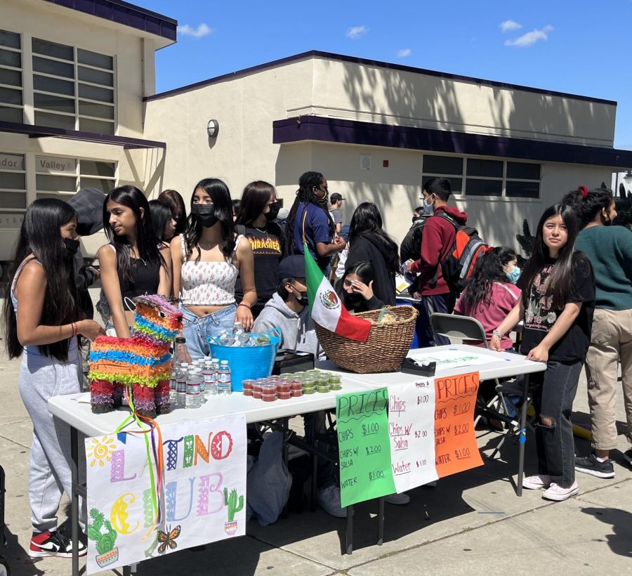 The Latino Club sell Mexican chips for fundraising, displaying their culture in the process.