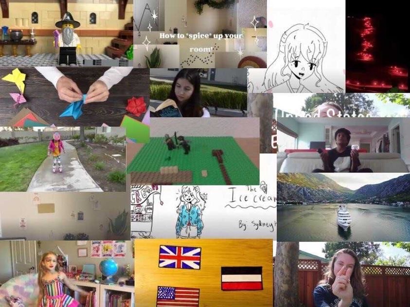 Keerthi Nalabotu (‘23) created a collage of some of the festivals videos.