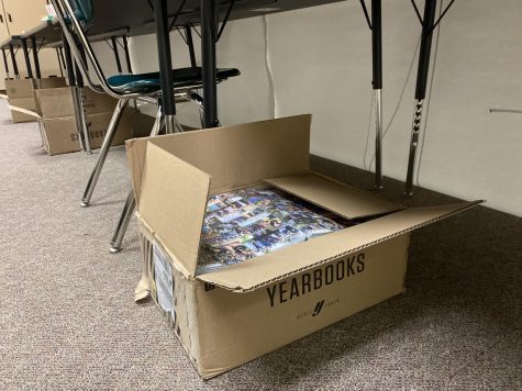 The spring supplements, which are put in the back of the yearbook, arrived on Monday. 