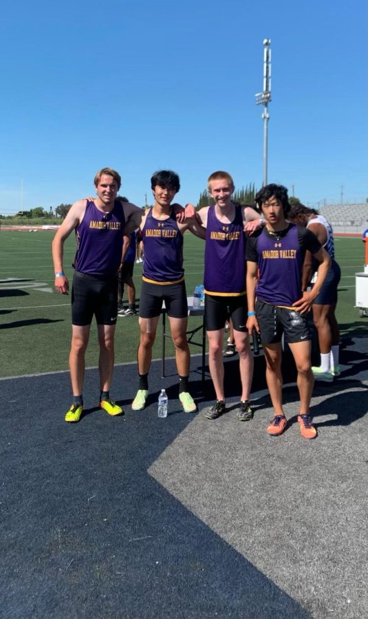 Amadors boys 4X4 team is seeded second in the NCS Meet of Champions.