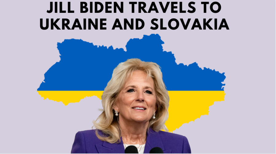 Jill+Biden+travelled+to+Slovakia+to+meet+up+with+refugees%2C+and+give+support+to+places+providing+for+those+who+are+being+affected