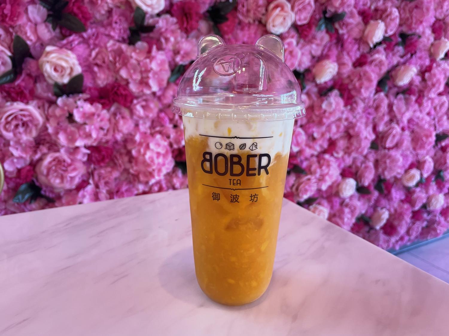 Food Review: "Bober Tea" is pinkalicious and refreshing