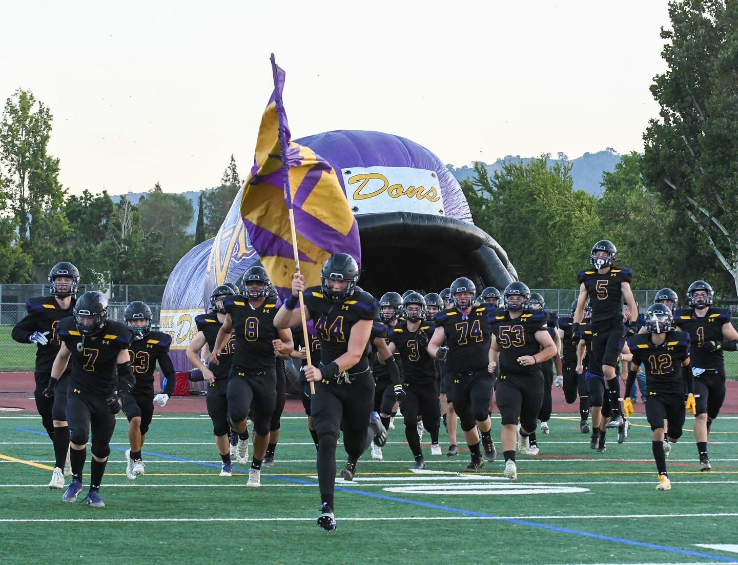 Amador+Valley+Football+beats+Granada+38-10+at+its+first+home+game