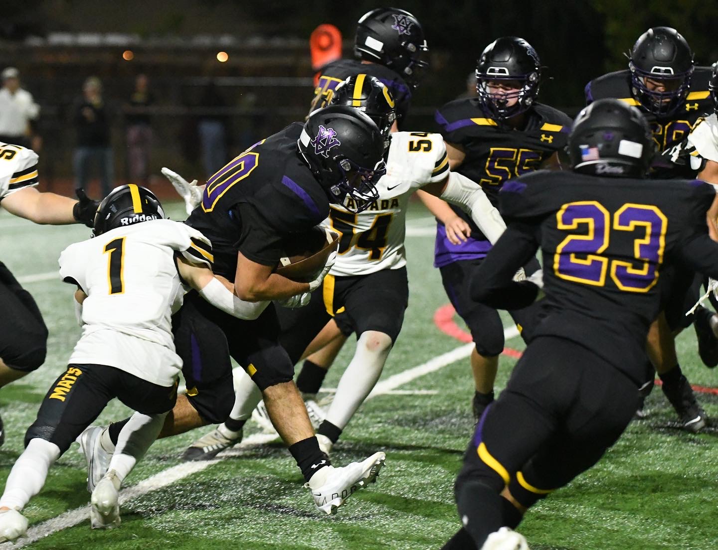 Amador Valley Football beats Granada 38-10 at its first home game