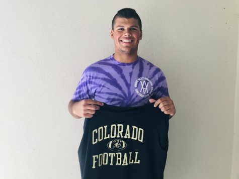 Brady Nassar committed to the University of Colorado Boulder over the summer as a defensive end.