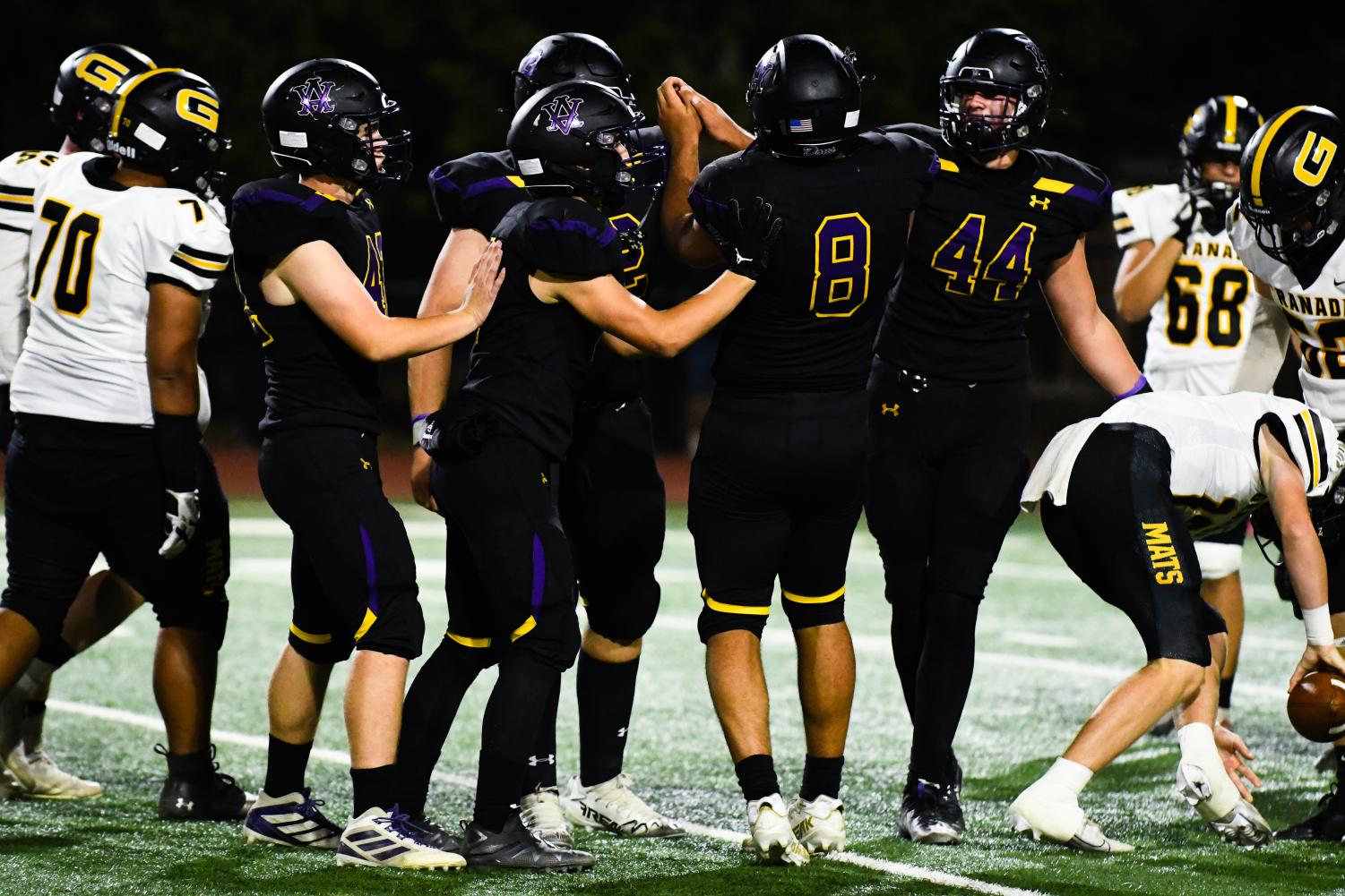 Amador Valley Football beats Granada 38-10 at its first home game