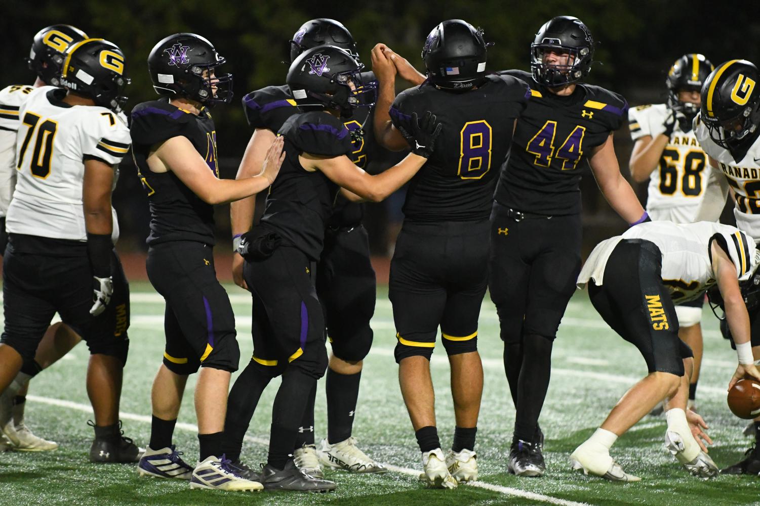 Amador Valley Football beats Granada 38-10 at its first home game