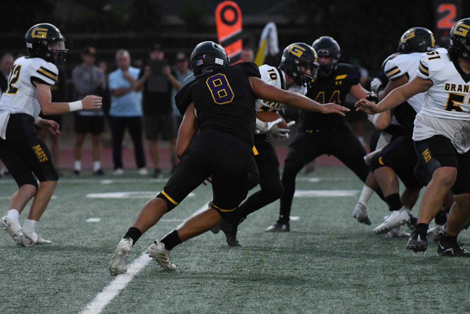 Amador Valley Football beats Granada 38-10 at its first home game