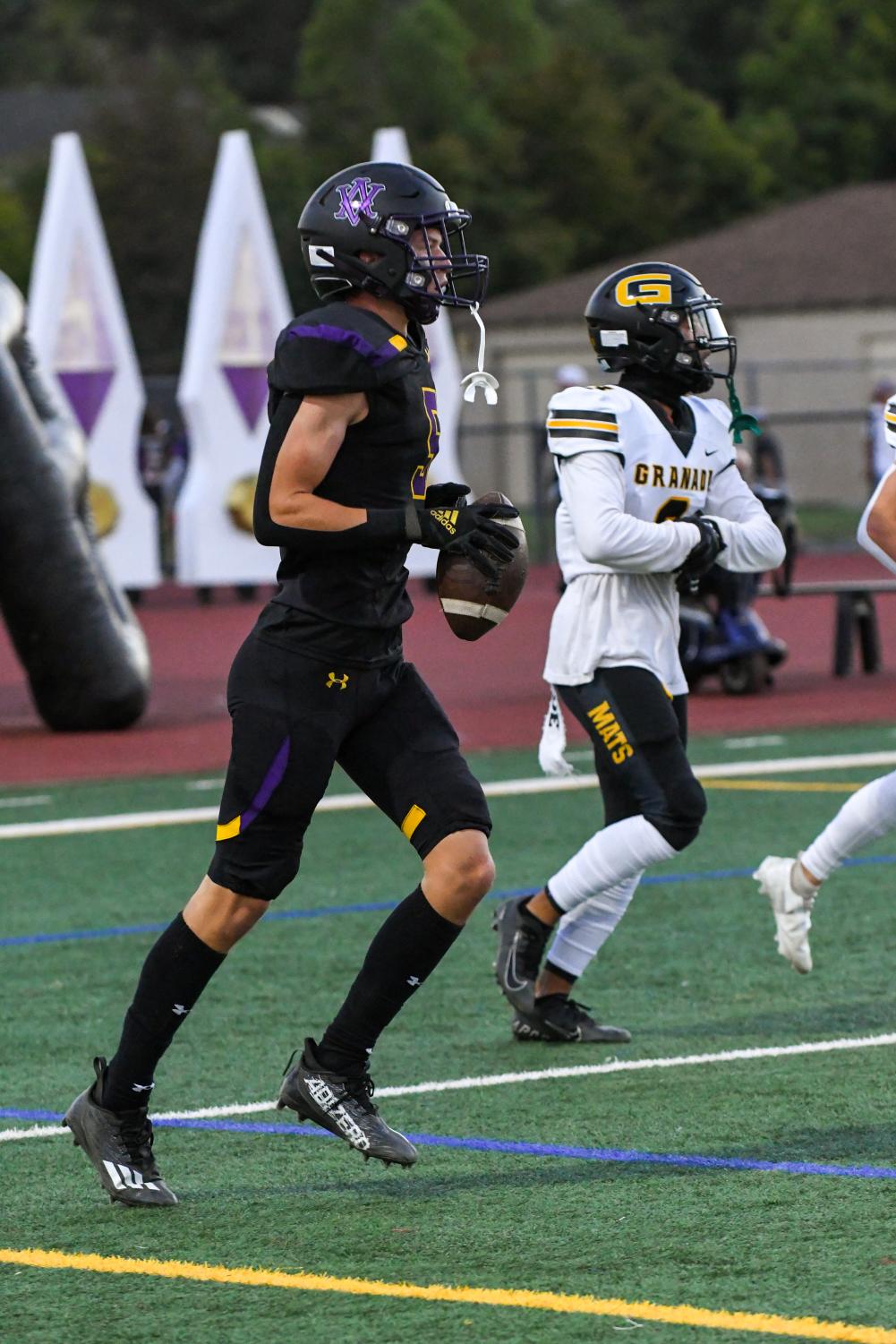 Amador Valley Football beats Granada 38-10 at its first home game