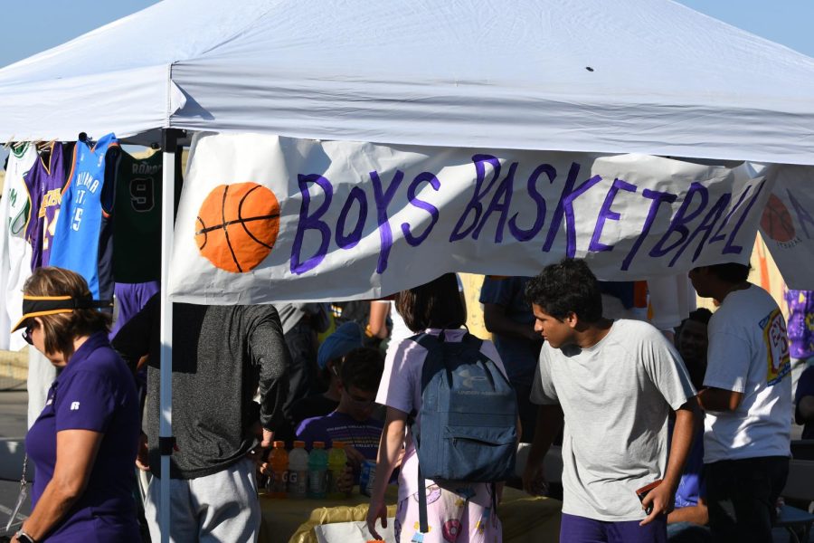 Boys Basketball sells Basketball Jerseys in order to fundraise for the new year. 