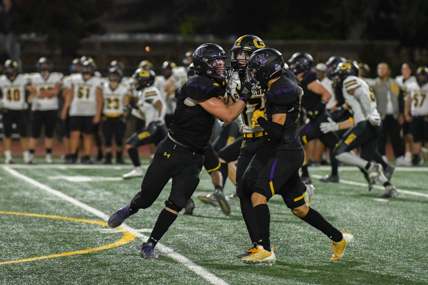 Amador Valley Football beats Granada 38-10 at its first home game