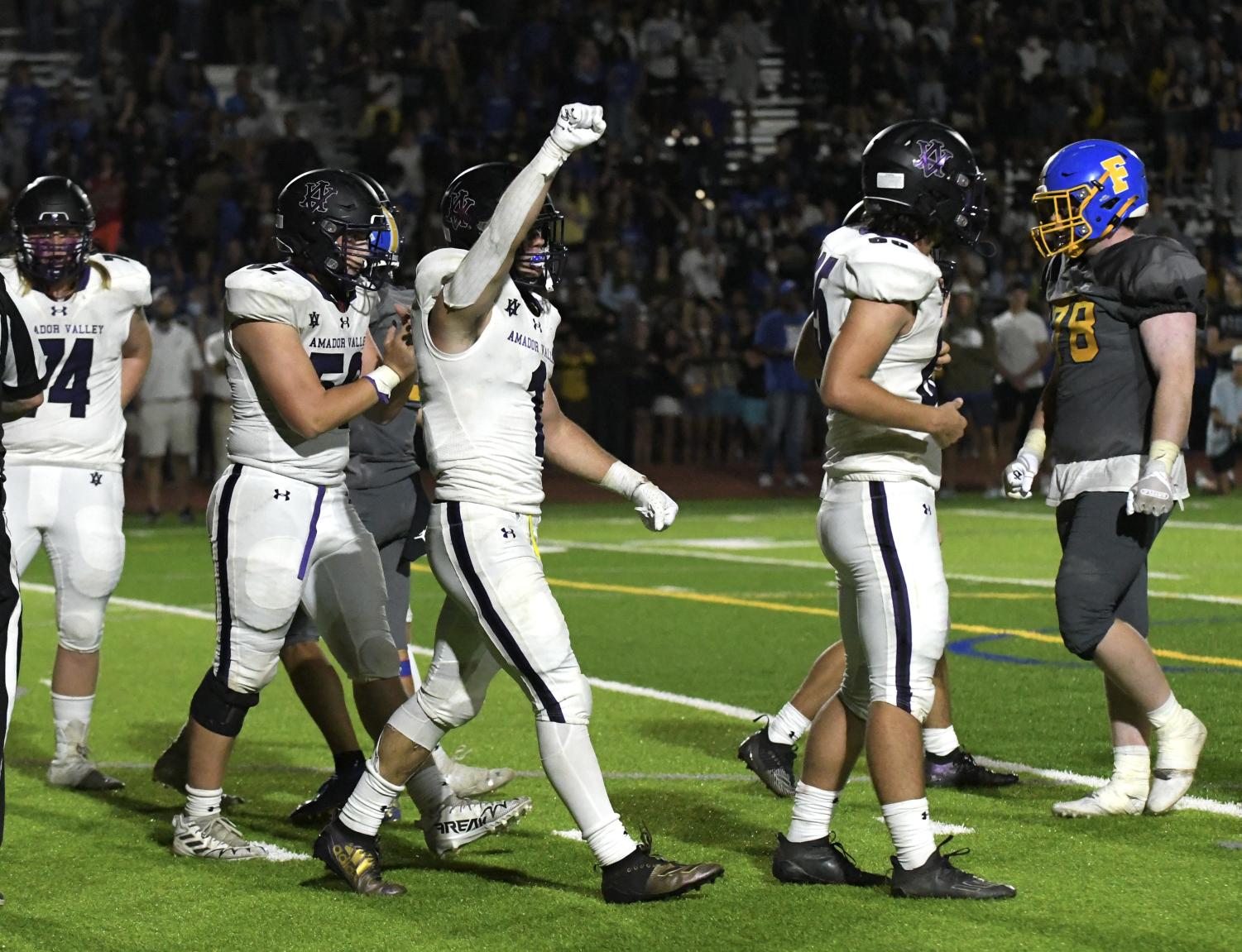 Amador+Valley+Football+defeats+Foothill+with+an+overtime+touchdown