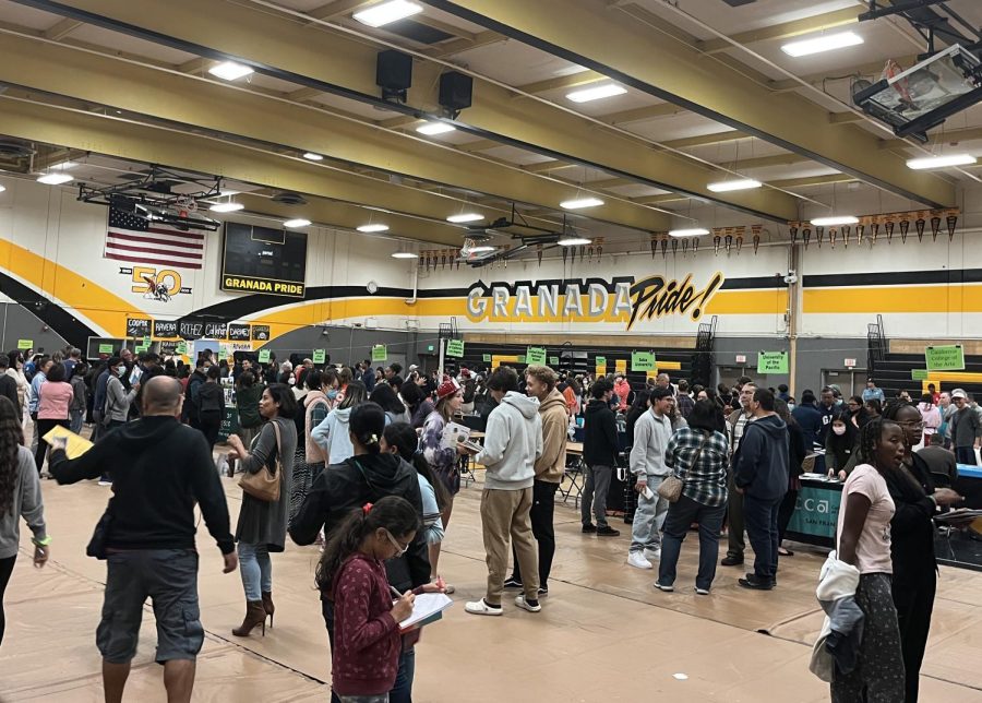 More+than+100+colleges+participated+in+the+Tri-Valley+College+and+Career+fair+taking+place+at+Granada+High+School+to+answer+any+questions+students+might+have%2C%0A