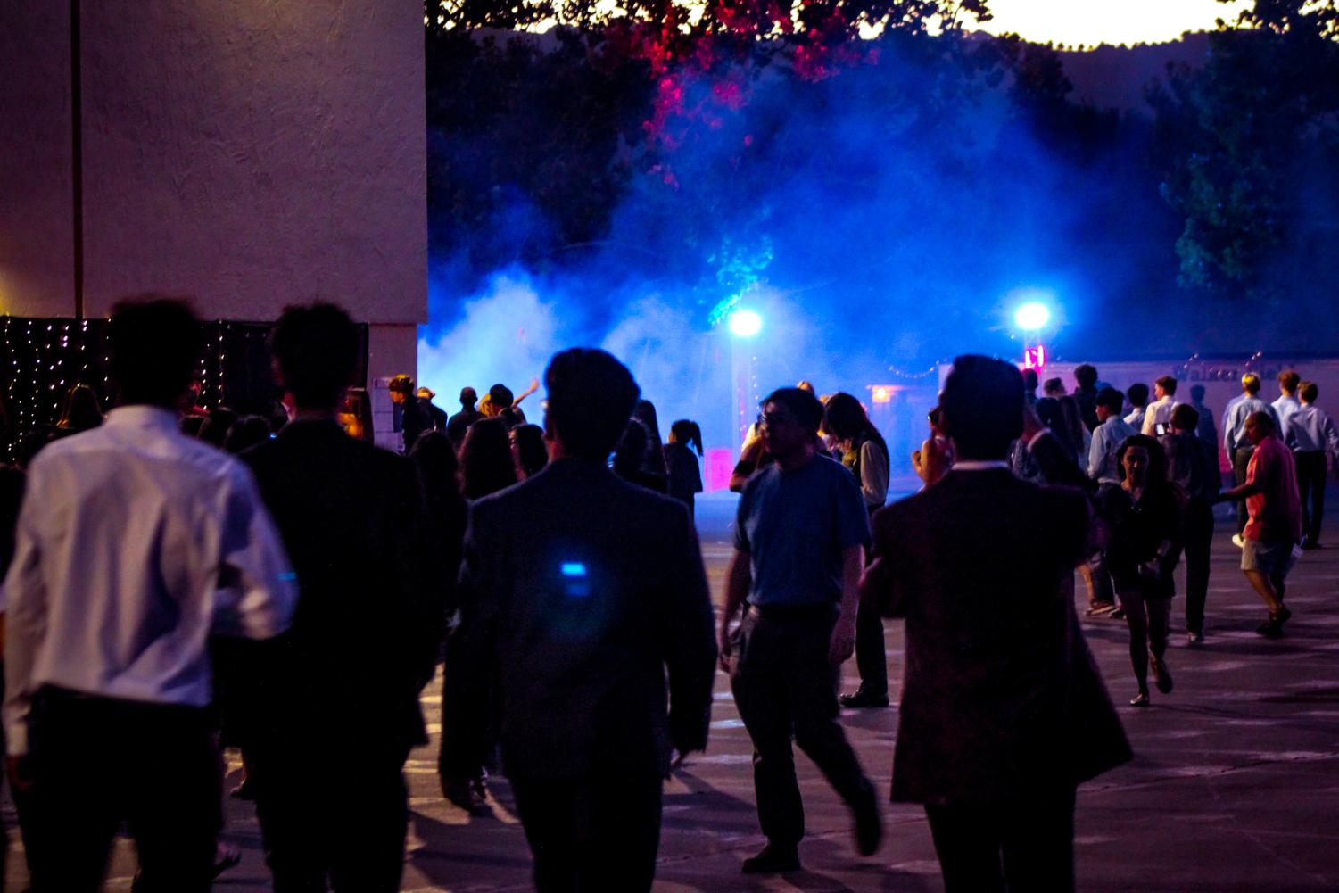 Homecoming dance: red carpet movie premiere