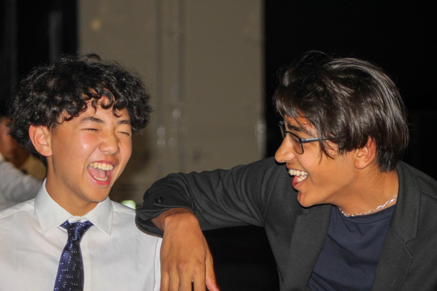 Homecoming dance: red carpet movie premiere