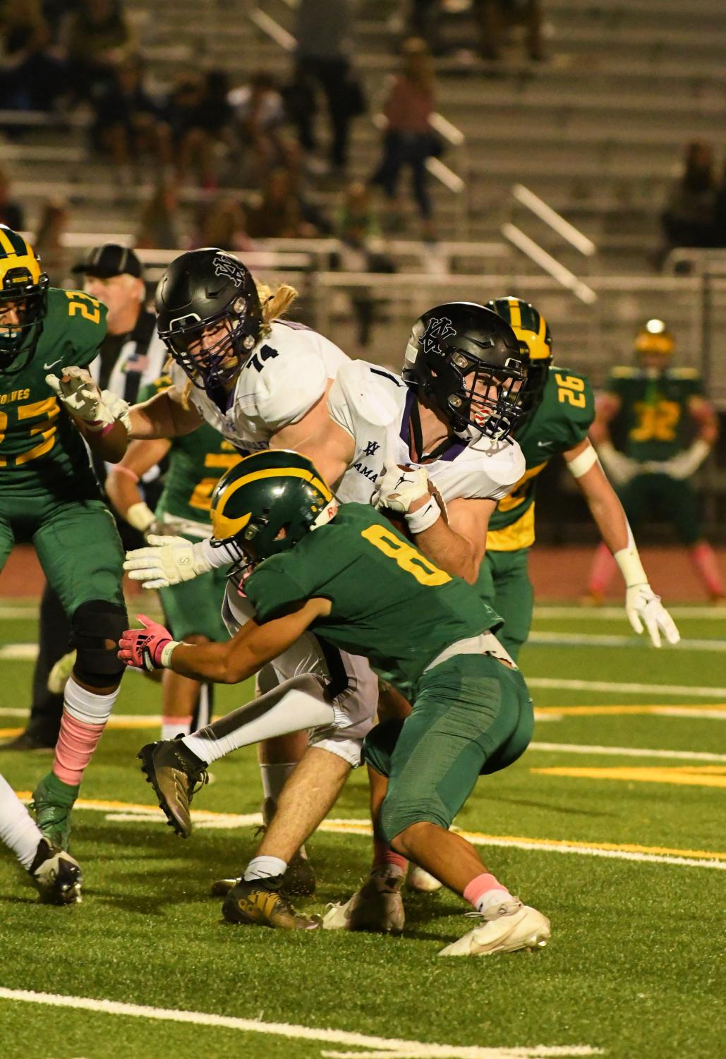 Amador Valley football experiences a tough loss against San Ramon Valley