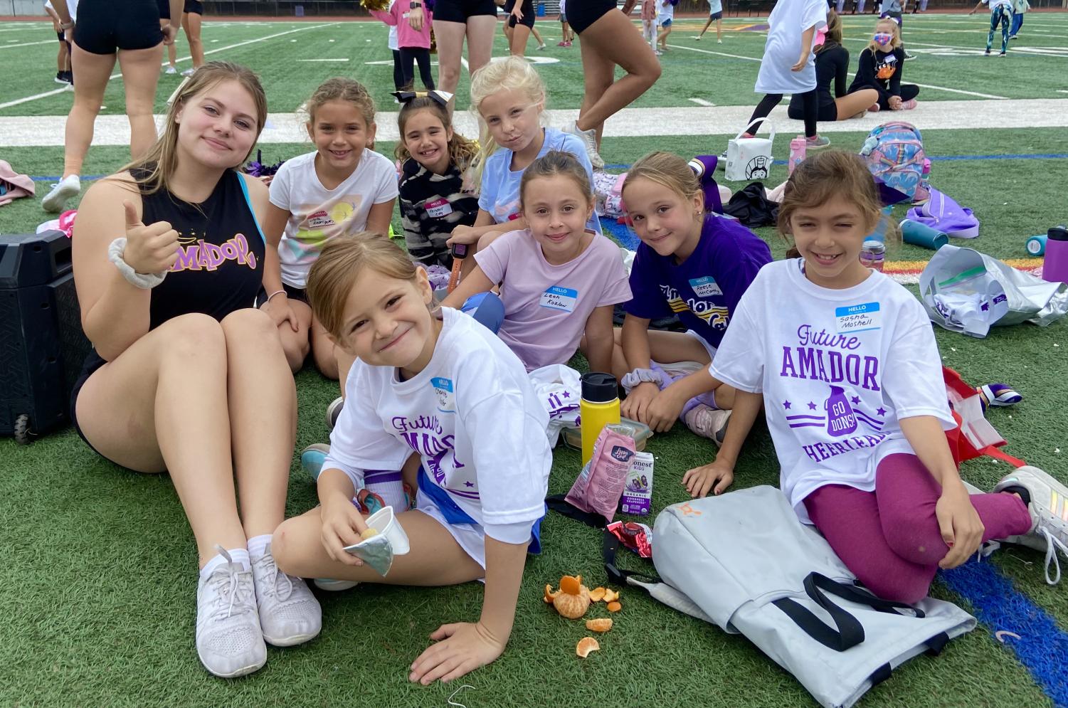 AV Cheer holds Full-Day Cheer Clinic for young Pleasanton students