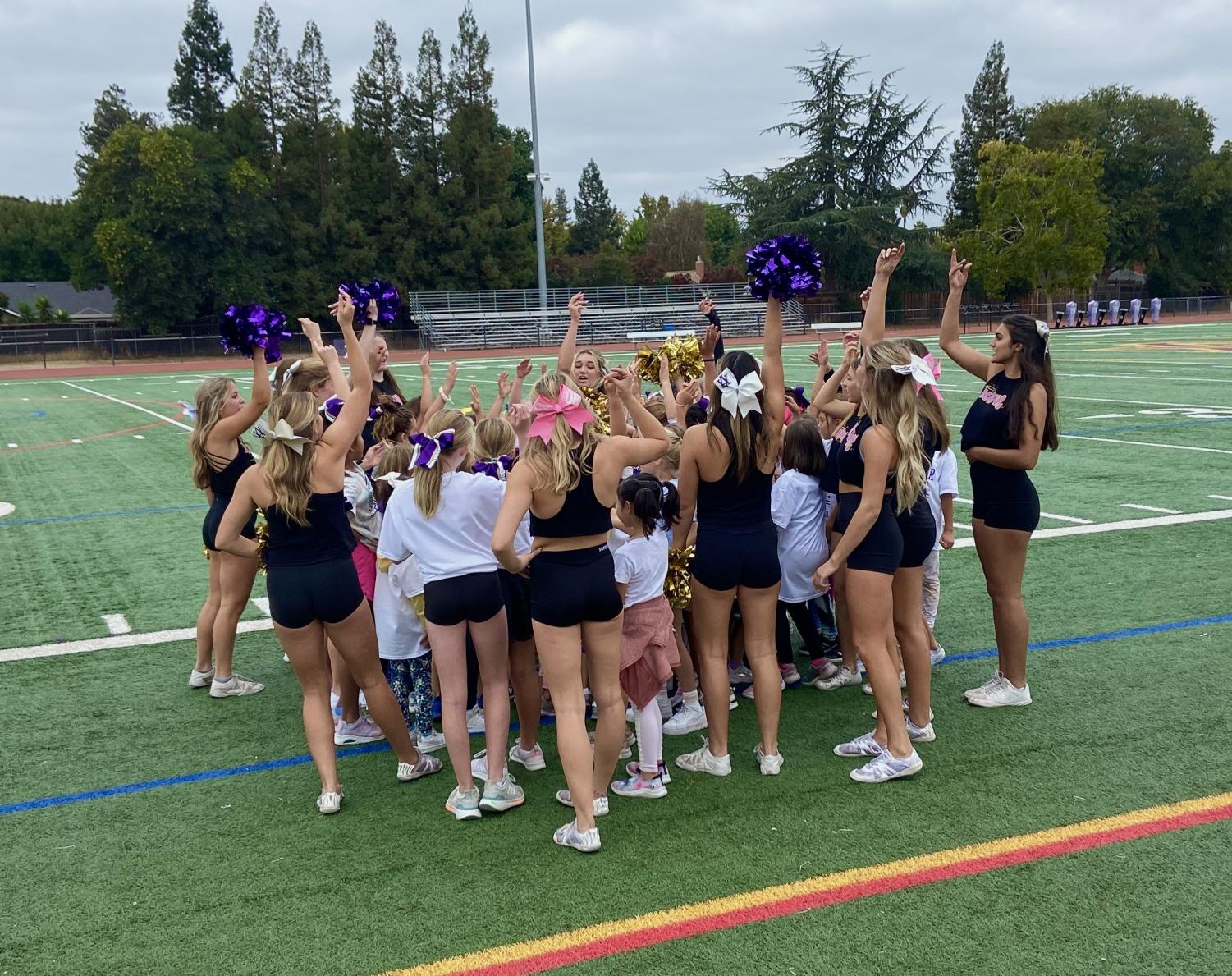 AV Cheer holds Full-Day Cheer Clinic for young Pleasanton students
