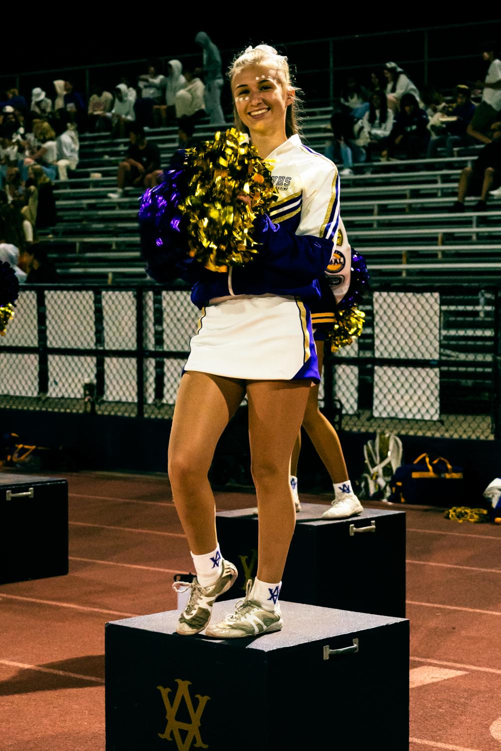 Dons go white out on a Saturday night football game against Menlo School