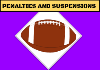 Penalties and suspensions have been a widely discussed topic in the NFL thus far.