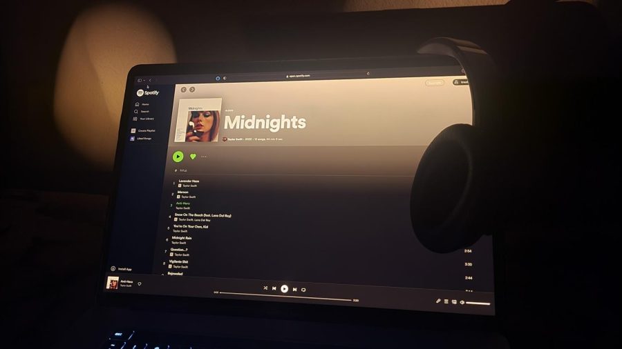 On October 21st at 12 AM EST, Taylor Swift released her 10th studio album, Midnights. As a result Spotify crashed that night.