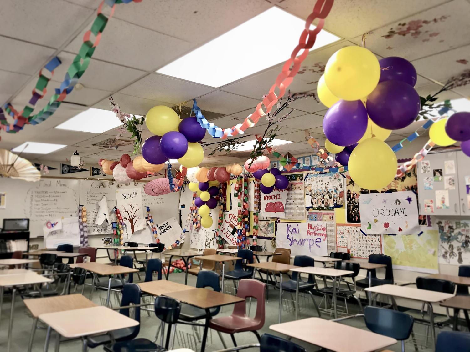 Photo story: Japanese classes host Japanese fall festival