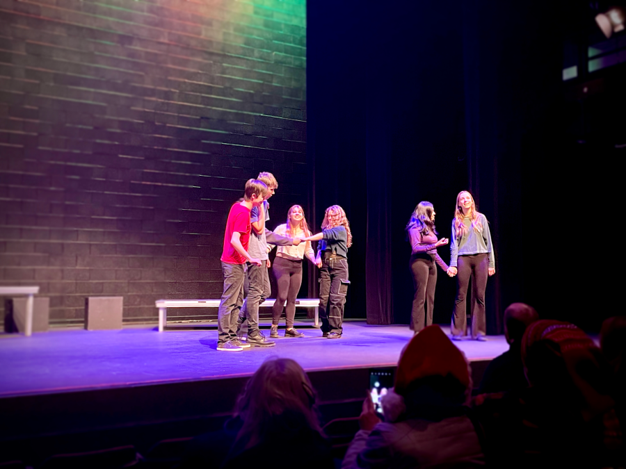 The Holiday Shorts consisted of improvised plays based on audience suggestions and other short scenes from earlier acts.